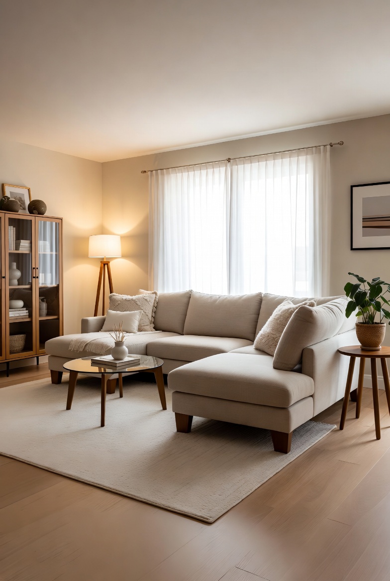 Contemporary living room furniture collection